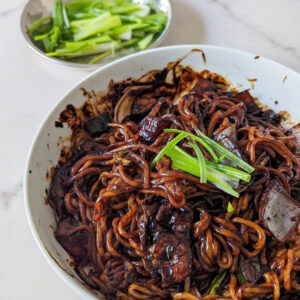 MÌ TƯƠNG ĐEN HÀN QUỐC ĐẬM ĐÀ, BÉO THƠM 🍜🖤
